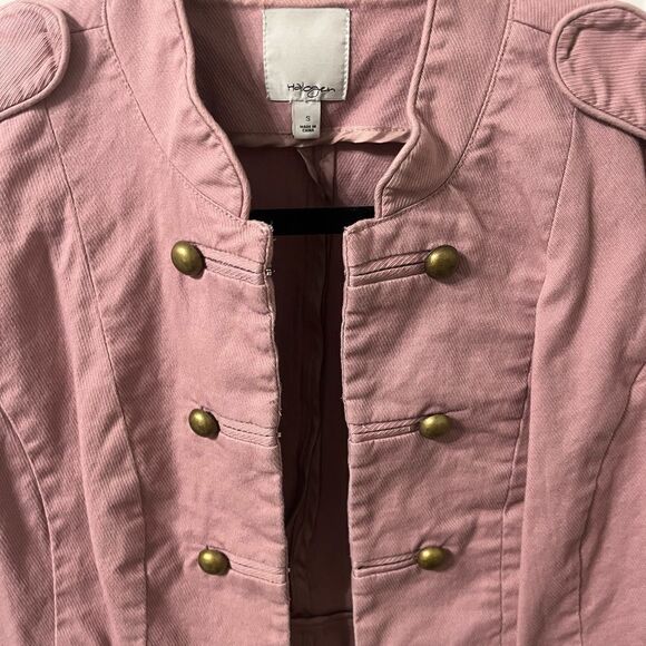 Halogen Pink Military Style Jacket - Picture 2 of 4